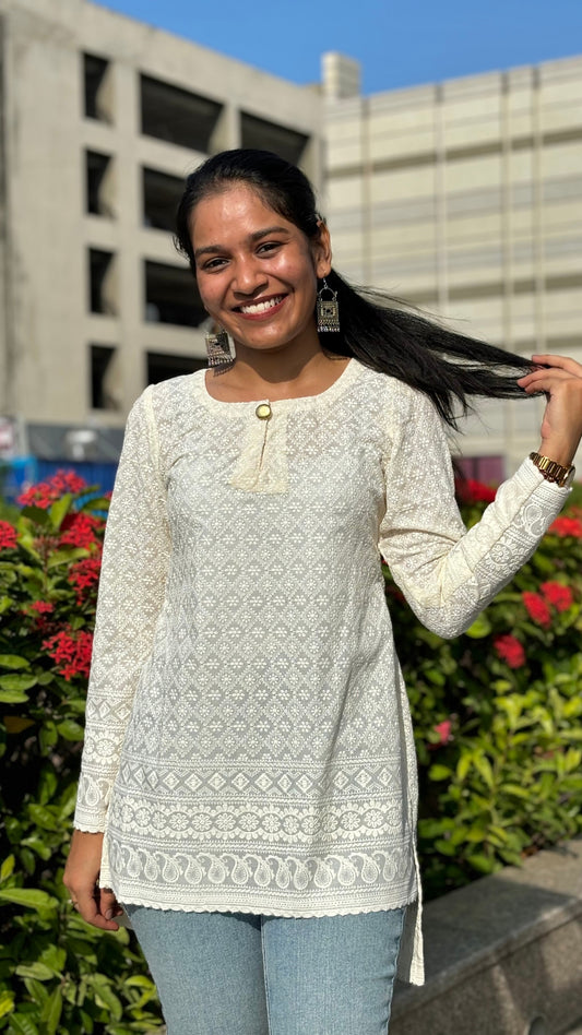 Embroidered Cotton Tunic