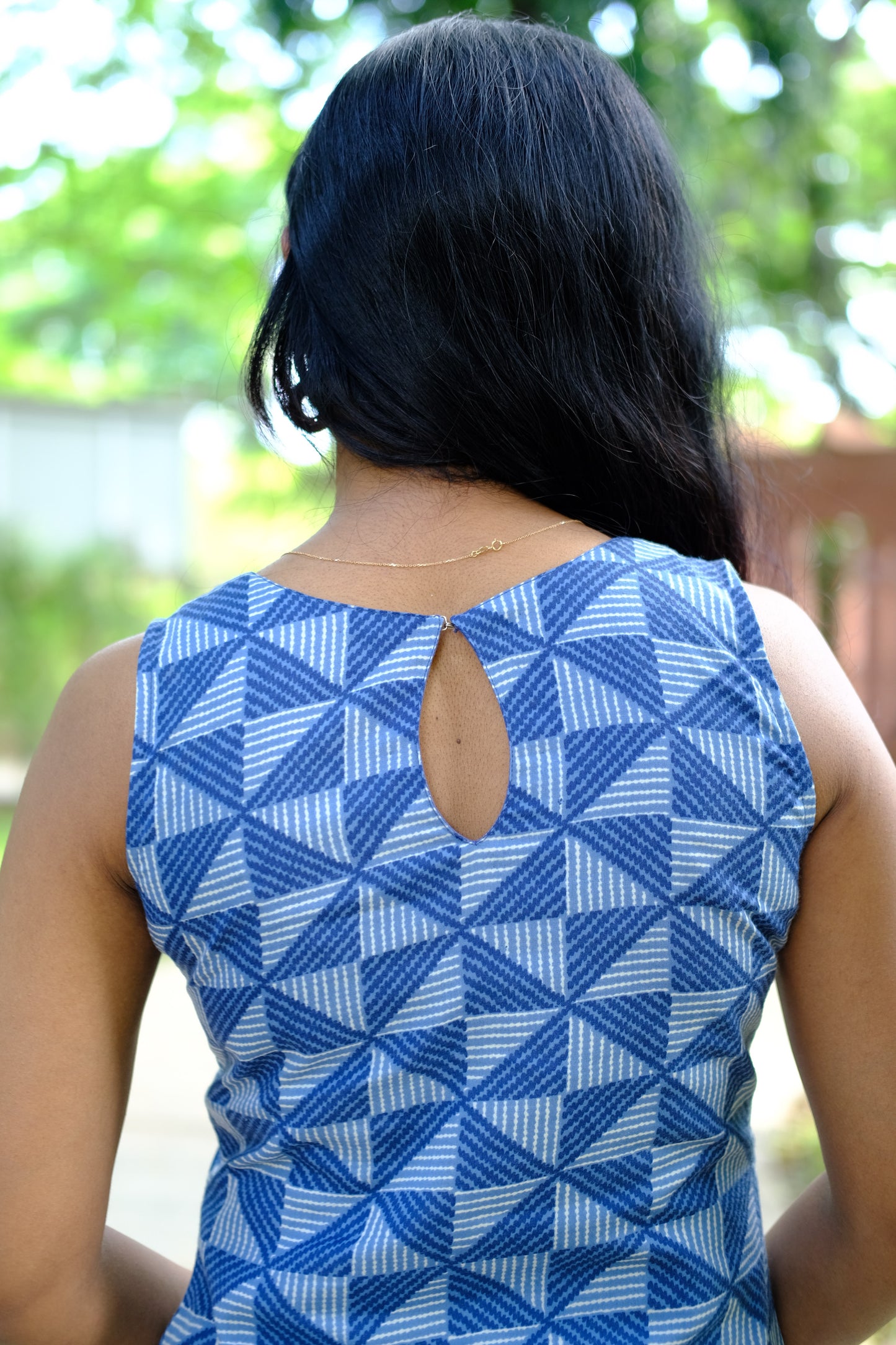 Indigo Prism Kurti