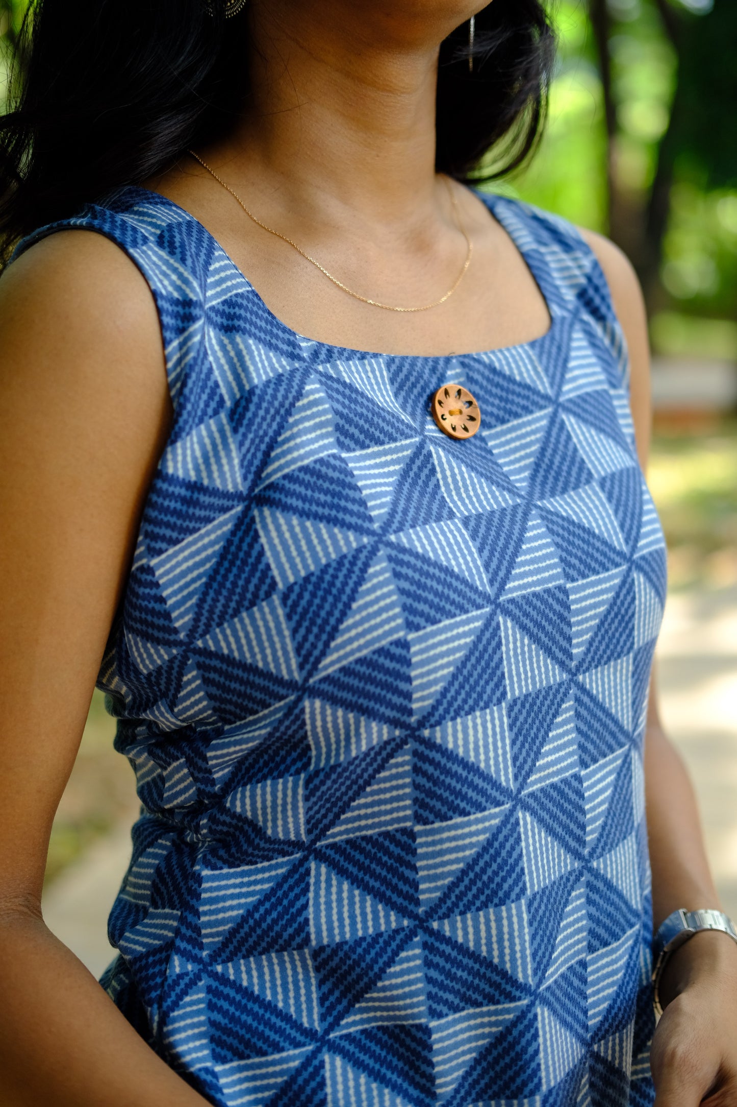 Indigo Prism Kurti